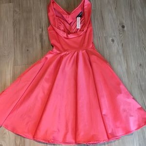vintage pink cute dress